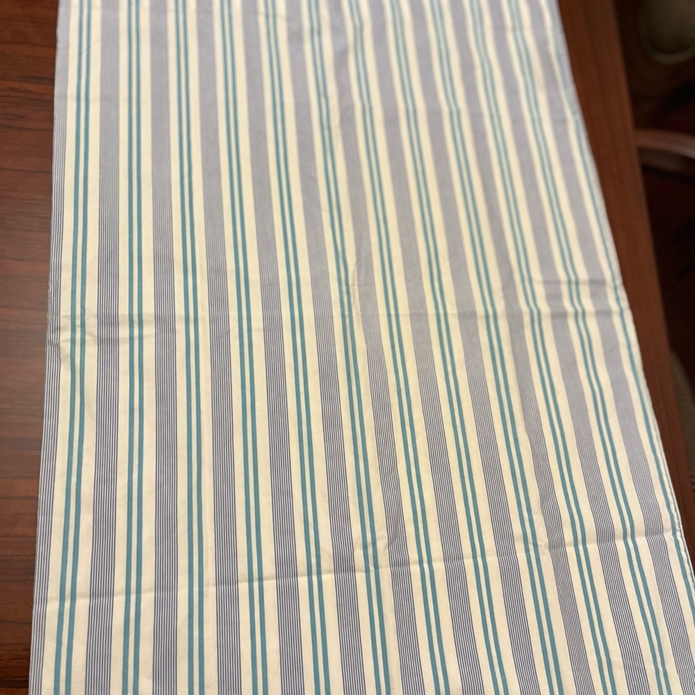 LRL Striped Blue and White Full size Bedding Set - Picture 9 of 16